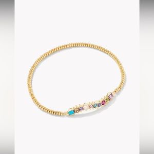 🌼KENDRA SCOTT DEVIN CRYSTAL STRETCH BRACELET IN PASTEL MIX - SPRING 2023